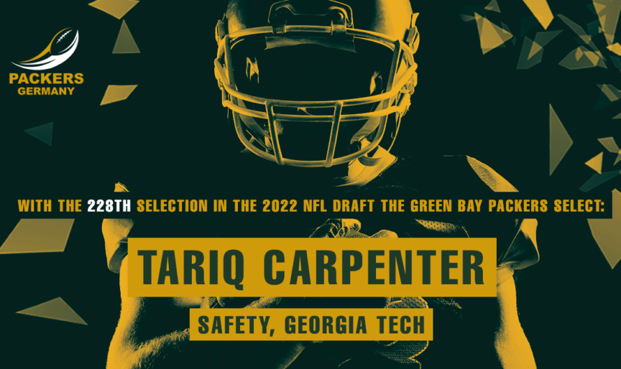 Spielerprofil Tariq Carpenter – Safety – Pick 228, 2022