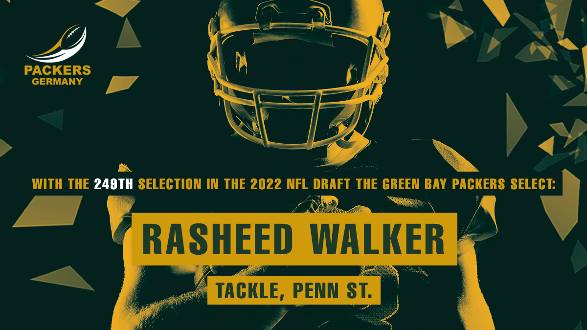 Spielerprofil Rasheed Walker – Offensive Tackle – Pick 249, 2022 - Packers  Germany e.V.