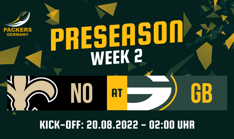 Preview Preseason Week 2: Saints at Packers