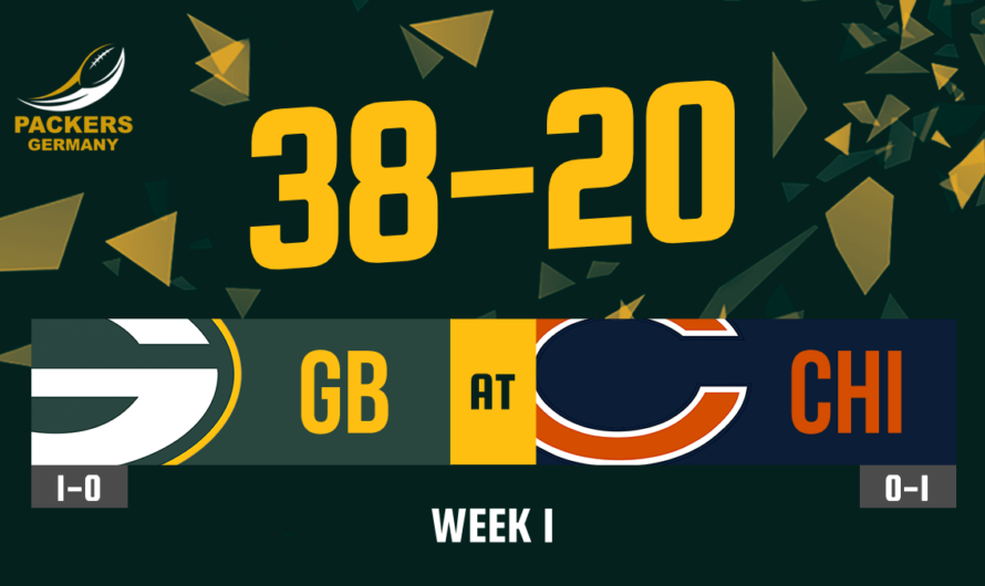 Week 1 Review: Packers at Bears – Einstand nach Maß für Jordan Love und die Packers Offense