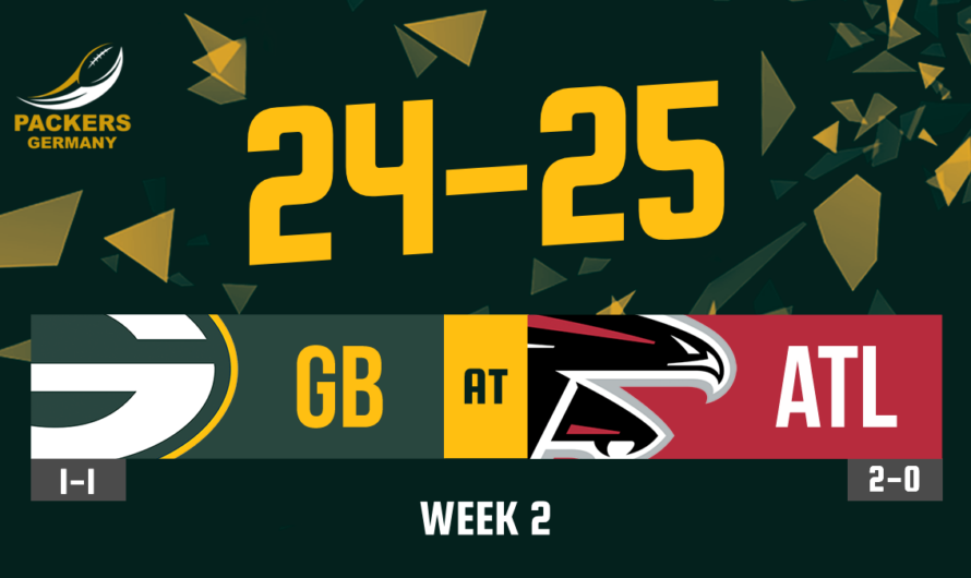 Week 2 Review: Packers at Falcons – Defense Setback