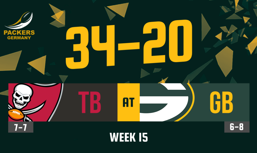Week 15: Packers vs. Buccaneers – Offenbarungseid von Joe Barrys Defense