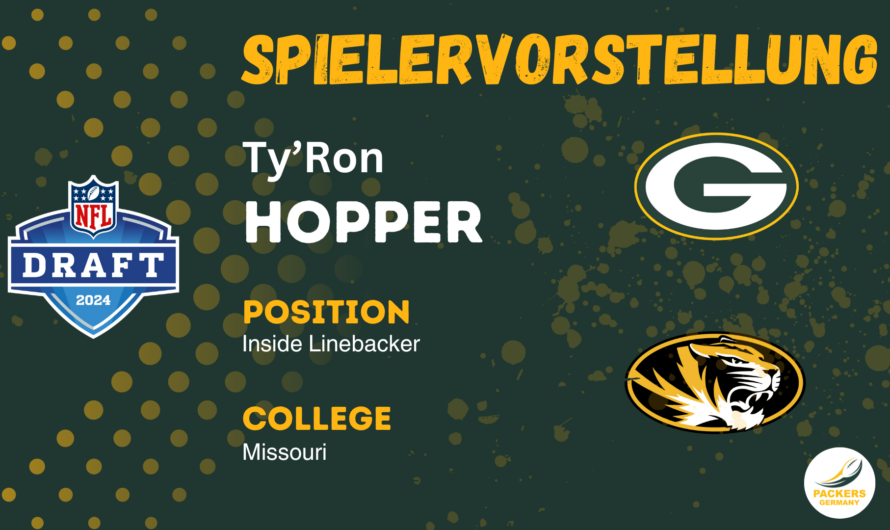 Ty’Ron Hopper – Der Linebacker für die Tiefe?
