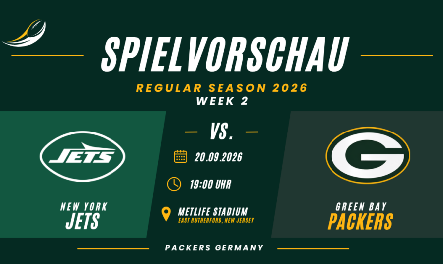 Wiedergutmachung in Big Apple? Preview Week 2: Packers at Jets