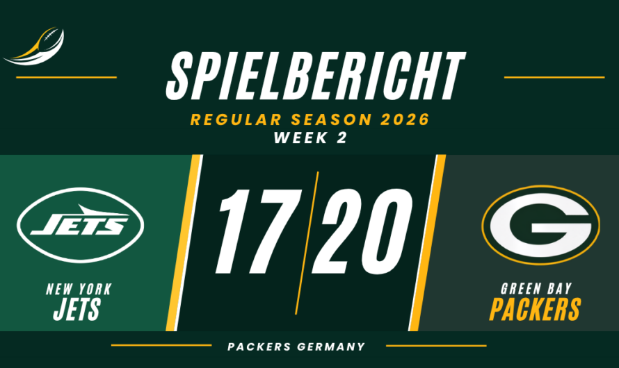 Fünf Fumbles, 133 Strafyards, ein Sieg – Review Week 2 Packers at Jets